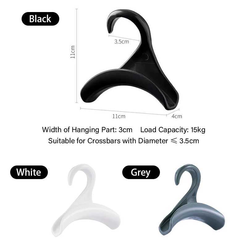 5pcs Bag Hanger Hook Porte Sac Handbag Hat Scarf Organizer Wardrobe Storage Rack Hook to Hang Bags Durable PP Closet WNGG04 C251117