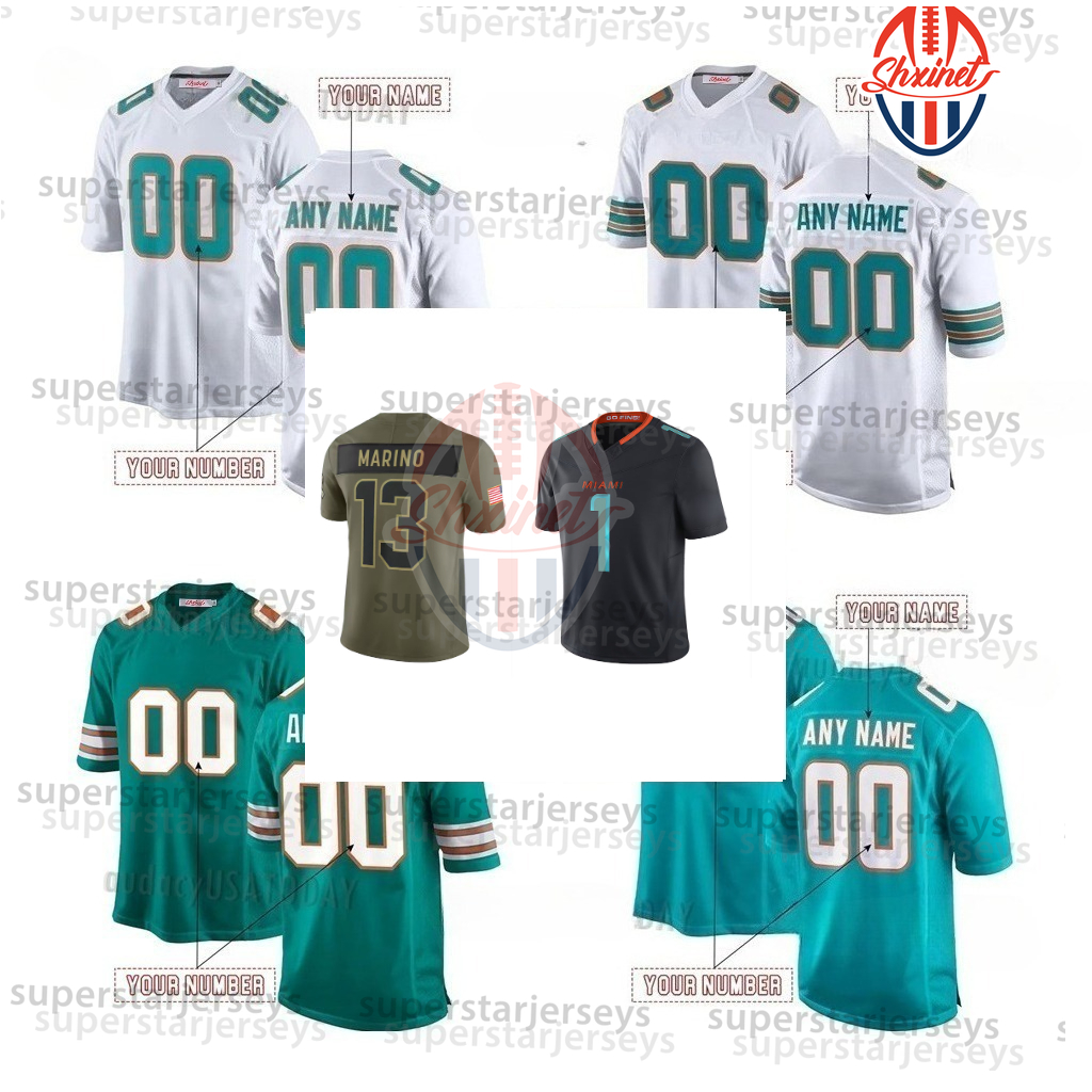 17 Jaylen Waddle Custom 2025 Rivalries JerseyS 1 Tua Tagovailoa De'Von Achane Tyreek Hill Jordyn Brooks Dodson Jaelan Phillips Bradley Chubb SalutetoService