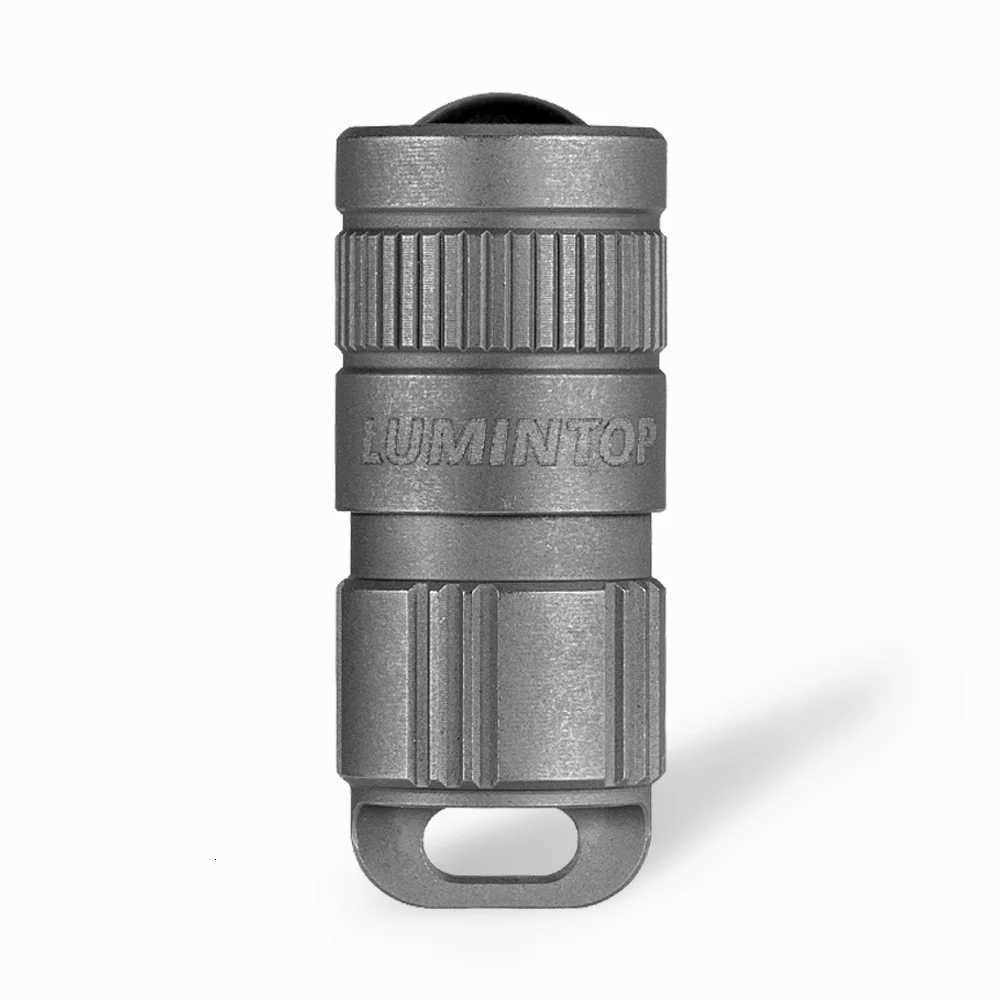 Outdoor Camping Lantern Titanium Stonewash LED Flashlight Pocket Light Type USB C Rechargeable Lamp Keychain Tent Torch EDC PIMI M251117