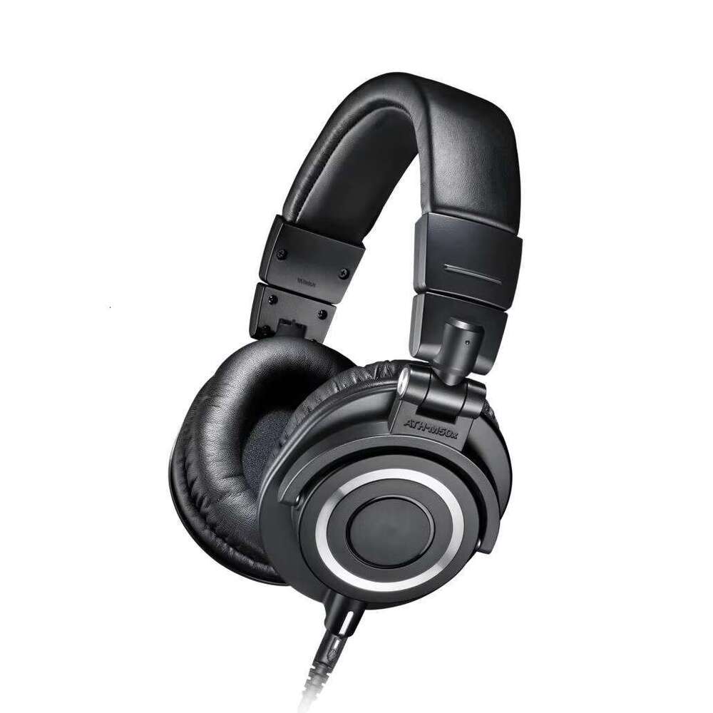ATH-M50X professional studio monitoring high fidelity music headphones, mobile hearing aids