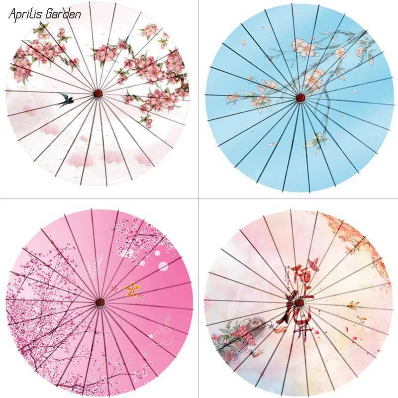 82cm Chinese Umbrella Japan ical Cloth Umbrella Ceiling Anime Silk Umbrella Vintage KWAYi Paraguas Parasol C251117