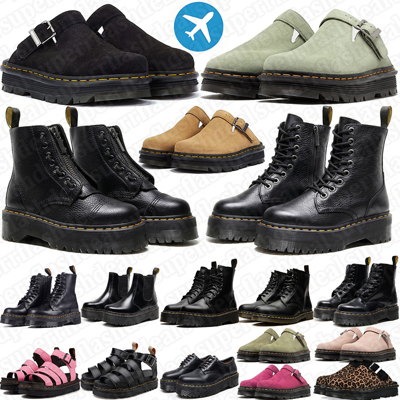 Free shipping designer boots martines boots mens womens martin boots black white red green navy bule Ankle Boots Motorcycle Unisex sports sneakers trainers