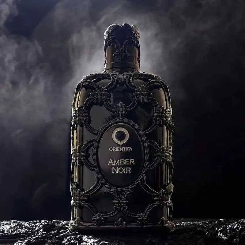 Orientica Amber Noir Eau De Parfum with Notes of Fig Elemi Sandalwood Bold Sophisticated Amber Woody Fragrance for Men WomenW251117