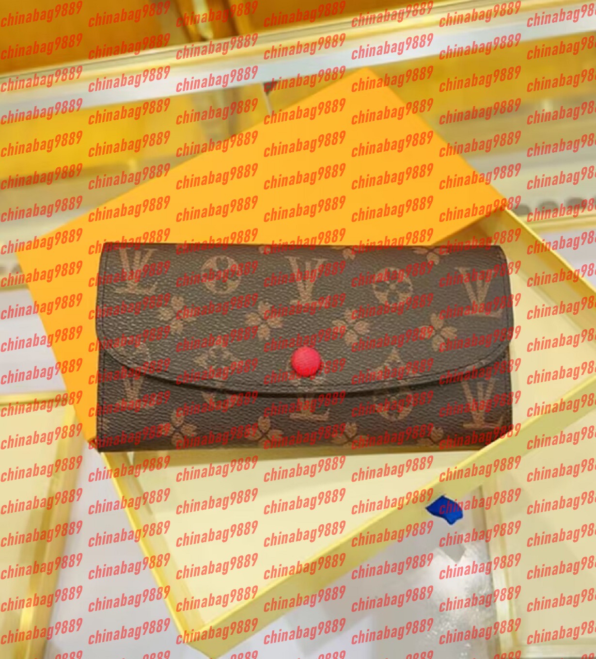 5A High quality ladies luxury bag Designer Wallets Holders Female long zipper purse girl card bag purse money bag wallet With box