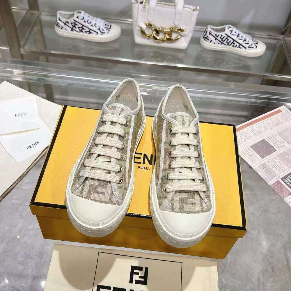 With Embroidered Letters And Floral Patterns Height Increasing Board Thick Soles Casual Ultra Light Trendy Internet Famous Brand Shoes 1Fa6868