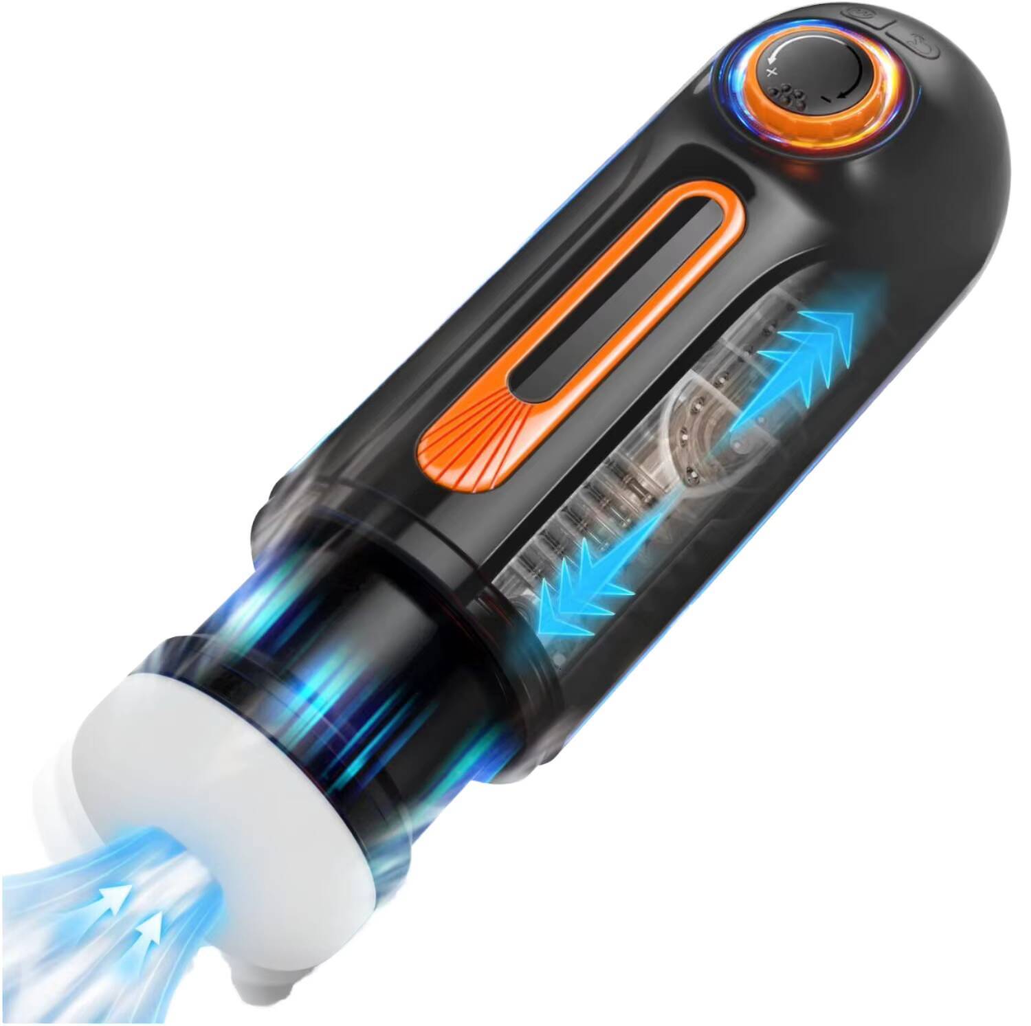 Powerful Rechargeable Adult Toy TPE Electric Sex Toy Device Automatic Heating Vibration Male Masturbator Cup Vagina for Men