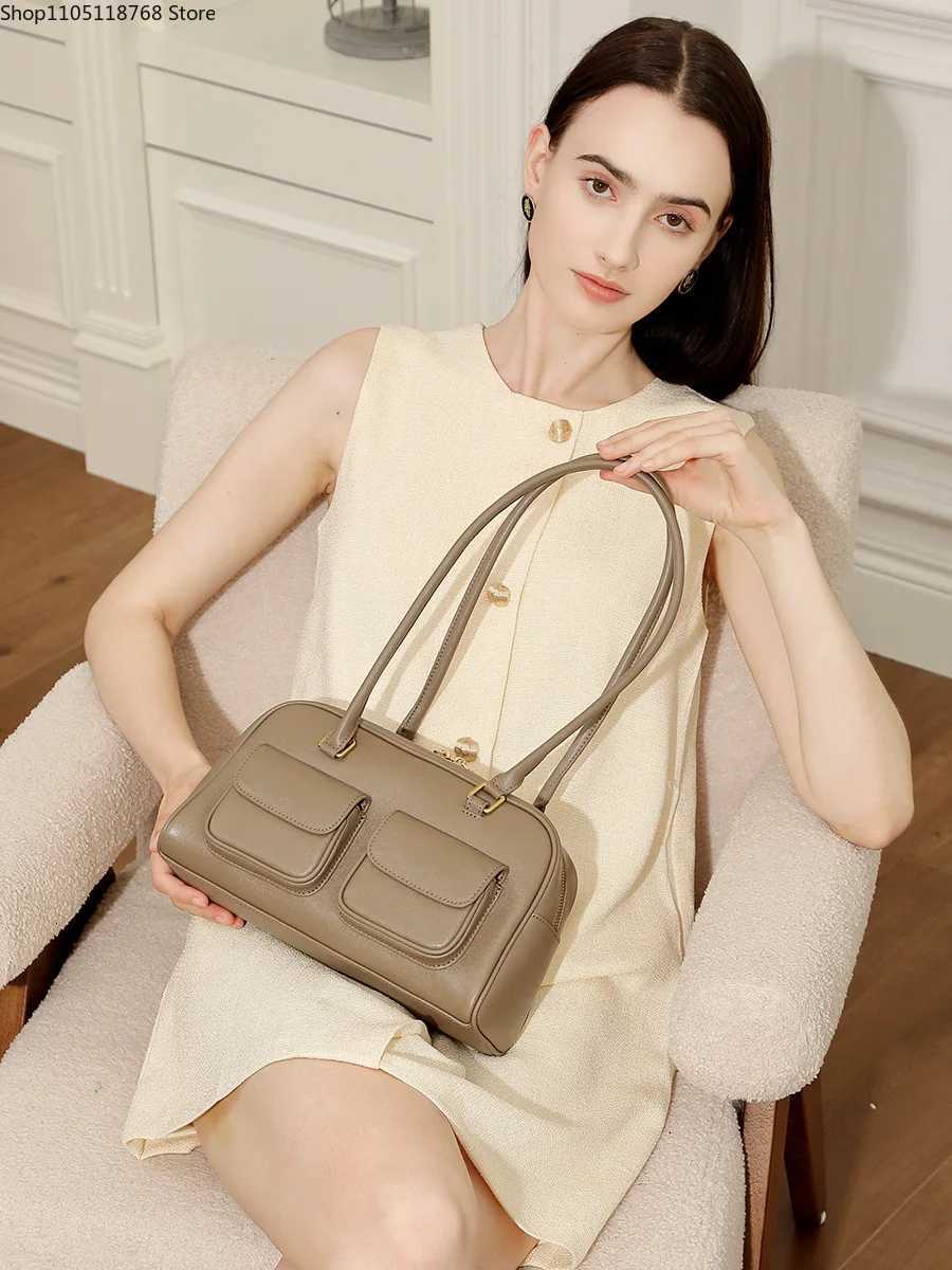 Luxury Handbags Female Underarm Bag New Fashion Genuine Cowhide Leather Shoulder BagW251115