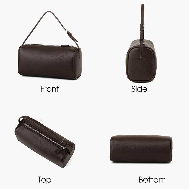 Ladies mini handbag with shoulder strap and bucket shaped crossbody bagW251117