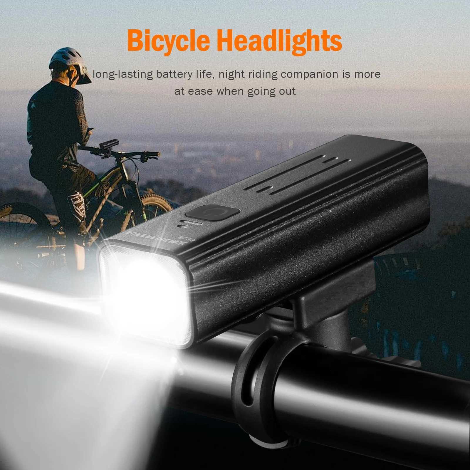 SUPERFIRE BL35 5W Bike Light Rechargeable Front Flashlight 5 modes IP54 Waterproof Bike Headlights for Night Outdoor Cycling M251117