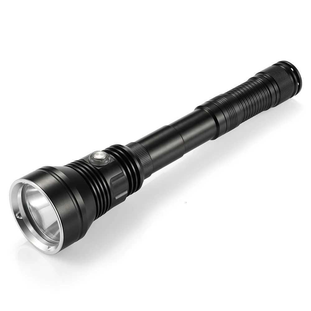 New Outdoor Powerful XHP702 LED Diving Flashlight 150M Submarine Tactics Torch Photography Hunting Catch Fish Lamp M251117