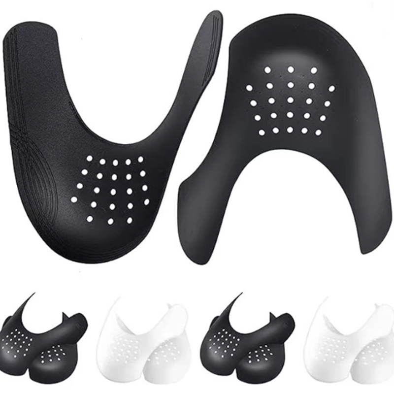 5pairs Shoe Crease Protector Anti wrinkle Shield Crease Bending Crack Toe Cap Support Shoe Stretcher Lightweight Keeping Shield Sport Crease Protector