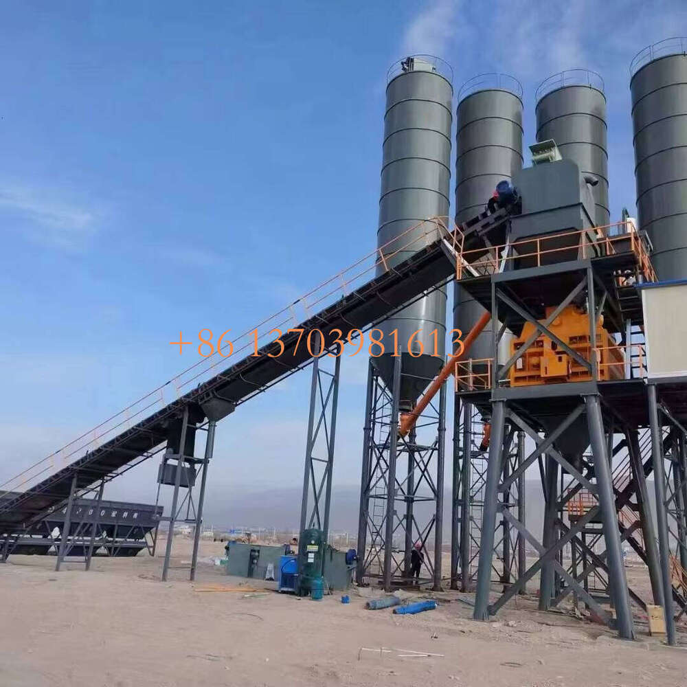 Durable Concrete Mixing Plant with Advanced Technology
