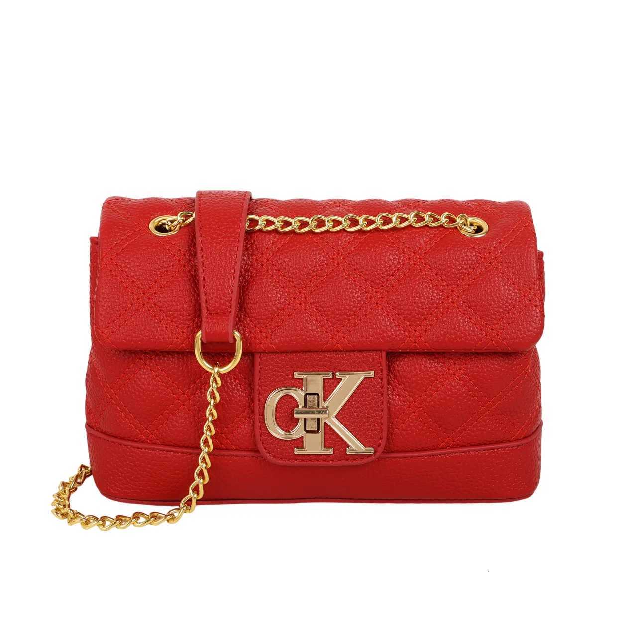 2025 Quilted Chain Strap Bag for Women Embroidered Shoulder Purse Adjustable Crossbody Strap Niche Designer Work to Weekend BagW251117