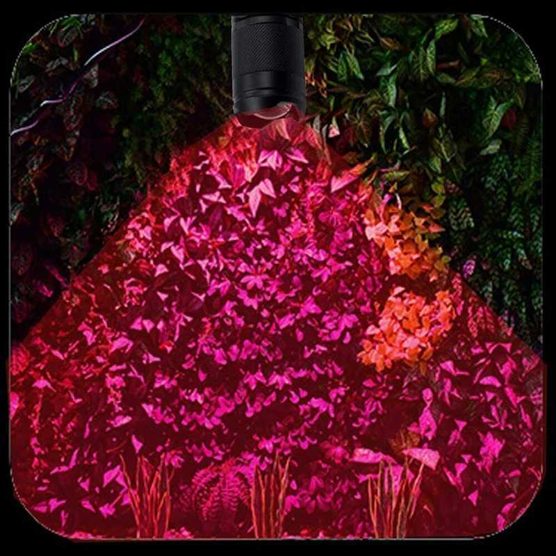 LED 670nM Red Beam Light Flashlight edc Torch Lamp Lantern Against Deteriorating Eyesight Powerful Tactical Hunting Flashlight M251117