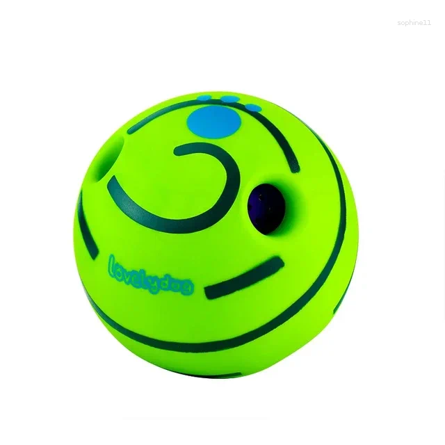 Update Pet Dog Toy Ball Squeaker Bite Resistant Chew Interactive Puppy Training Toys Dewable Food Supplies