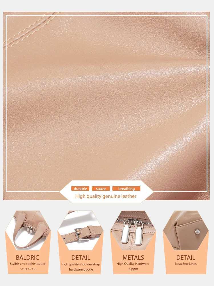 Zency Genuine Leather Top-handle Bag For Women Stylish Boston Bag Shoulder Handbag Bolsa Crossbody Large Capacity Satchel BagsW251115