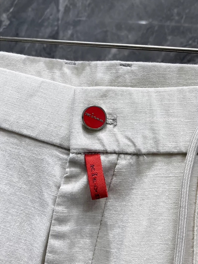 Luxury Mens Casual kiton Solid Color Straight Pants black blue white K1289 Z260313