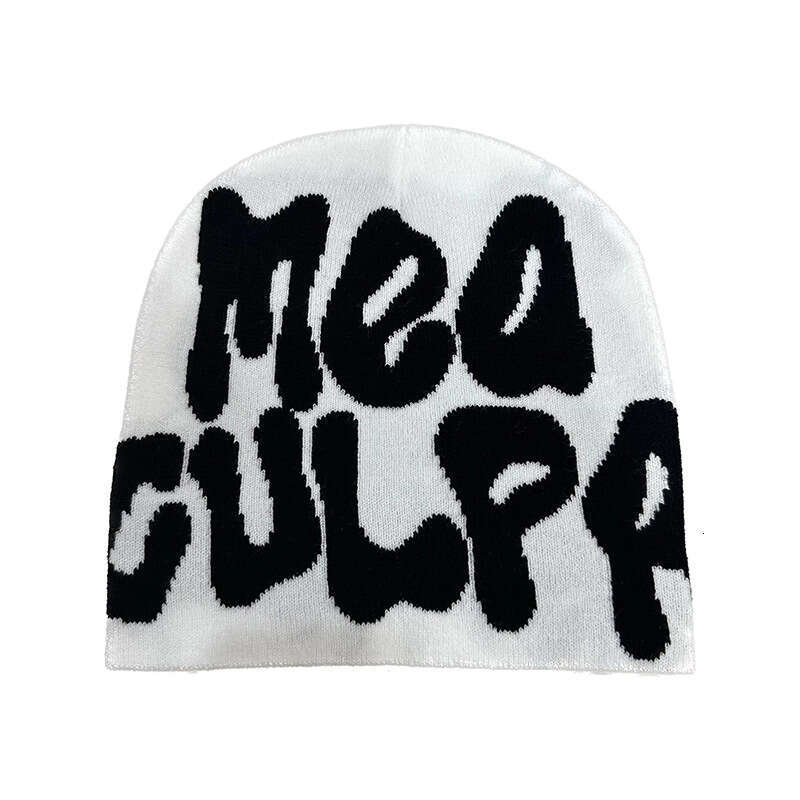 fashionable knitted hat hip hop bean hat mens and womens street winter warm jacquard knitted hat