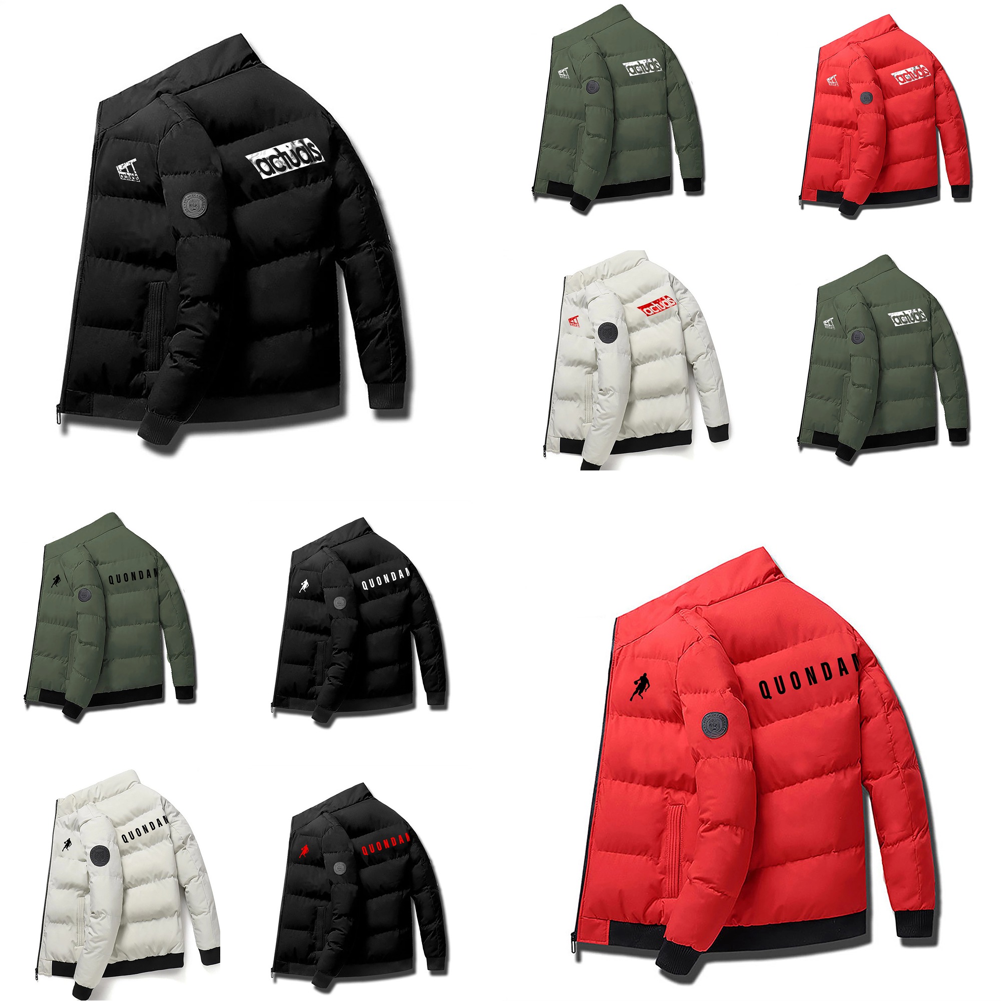 Designer Men's winter puffer jacket Printed cotton-padded Jackets Down Parka mens down jacket Outerwear thicken warm coat clothing outdoor zipper