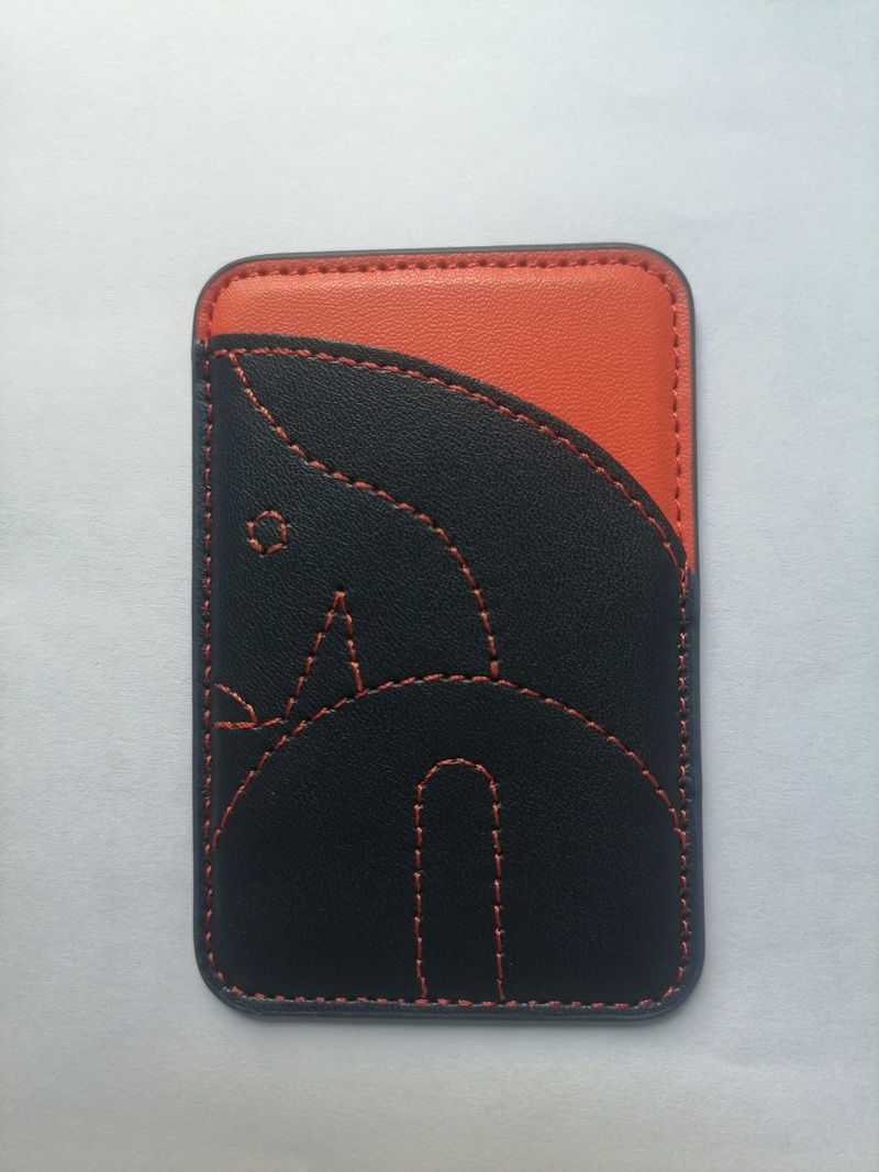 Multicolor Mage Safe Holder Magnetic Back Sticker Compatible with Ap 15/16/17 Series ID Card Storage Bag