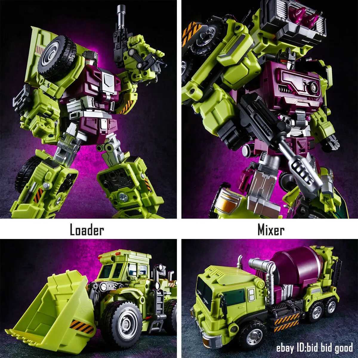 Jinbao GT Devastator Transformation G1 Oversize 6 IN1 Bonecrusher Scrapper Haul Mixmaster Hook KO Action Figure Robot Toys Gifts C251117