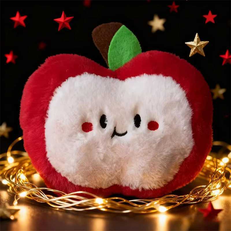 19CM Cute Squishy Red Apple Plush Toy Soft Lovely Fruit Huggable Pillow Cushion Stuffed Doll Xmas Kids Christmas Birthday Gifts J251117