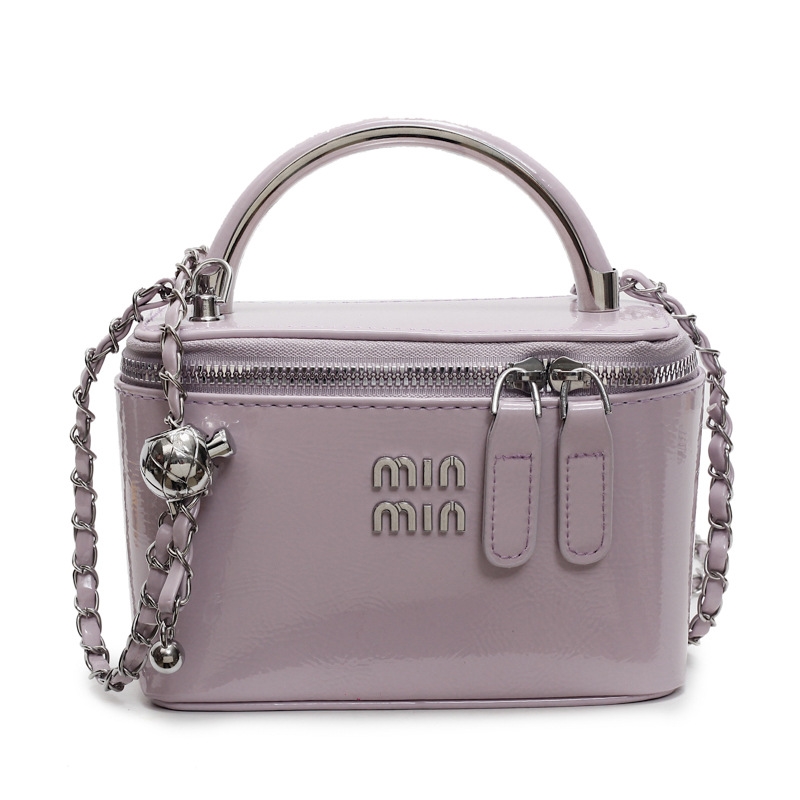 designer bag 2025 new Light luxury box bag ins handheld small square bag women's bag niche single shoulder crossbody bag