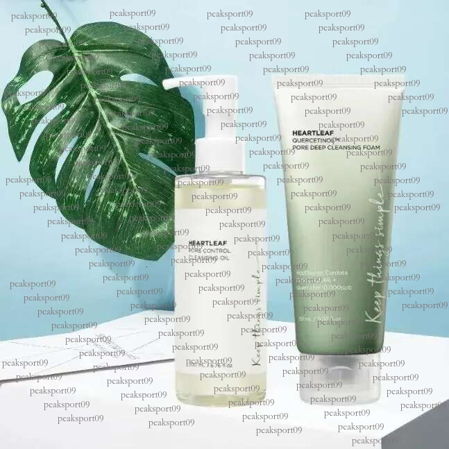 Heartleaf Cleansing Oil Facial Cleaning Pore Moisturizing Soothing Ampoule Toner Lotion Korean Skincare Cleanser 200ML free delivery