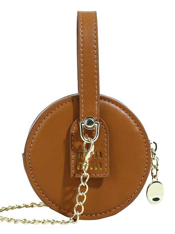 designer bag new style children's bag candy-colored mini round cake bag all-match alphabet girl chain crossbody and handbag