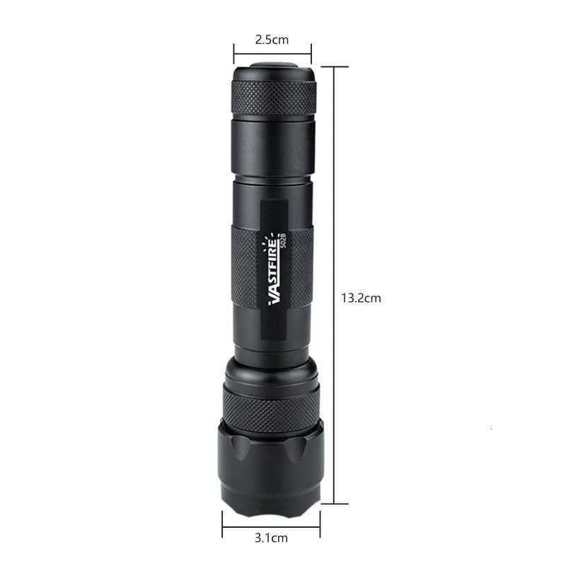 Tactical IR 850nm/940nm LED Flashlight Night Vision IR Hunting Hog Fill Light45 Rifle Scope MountSwitch18650USB ChargerBox M251117