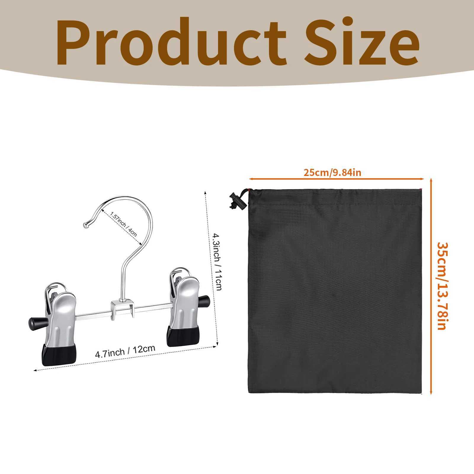 Double Adjustable Clips Boots HangersSpace Saving Boots Socks Bags Hanging Clips Boot Holder Boot OrganizerSet of 10 C251117