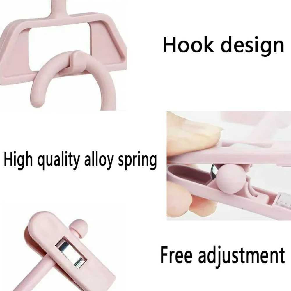5PCS Adjustable Skirt Peg Hanger New Non-Slip Portable Fix Clip Skirt Peg Hangers Household C251117
