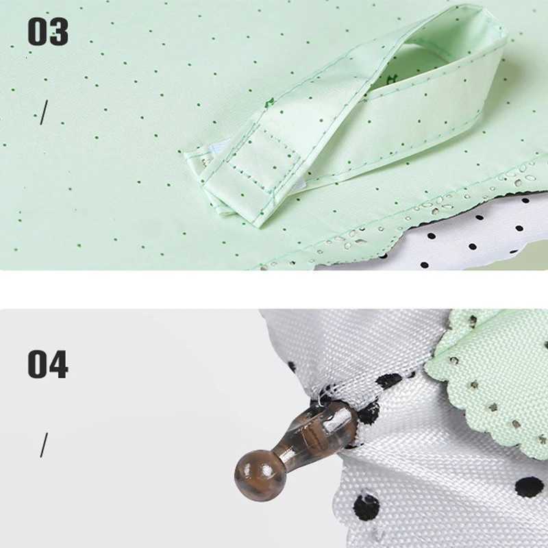 Fashionable lace womens umbrella thickening UV blocking parasol Portable folding umbrella UPF50 Windproof Rainproof Umbrella C251117