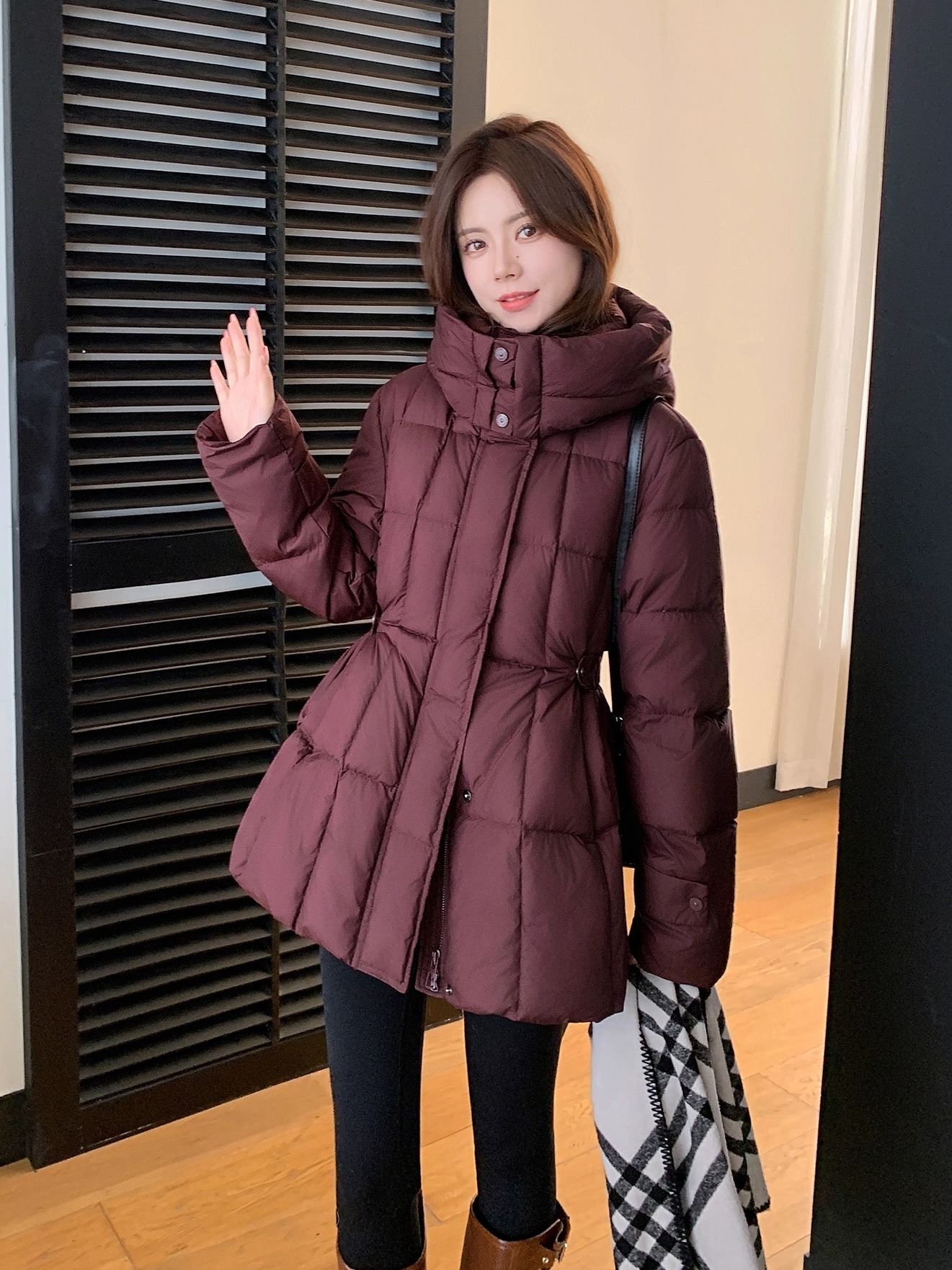 Winter New Down Cotton Jacket for Women Short Ins Style Slim Fit Ultra Soft Cotton Coat Versatile Trendy Womens Cotton Padded Jacket 221205