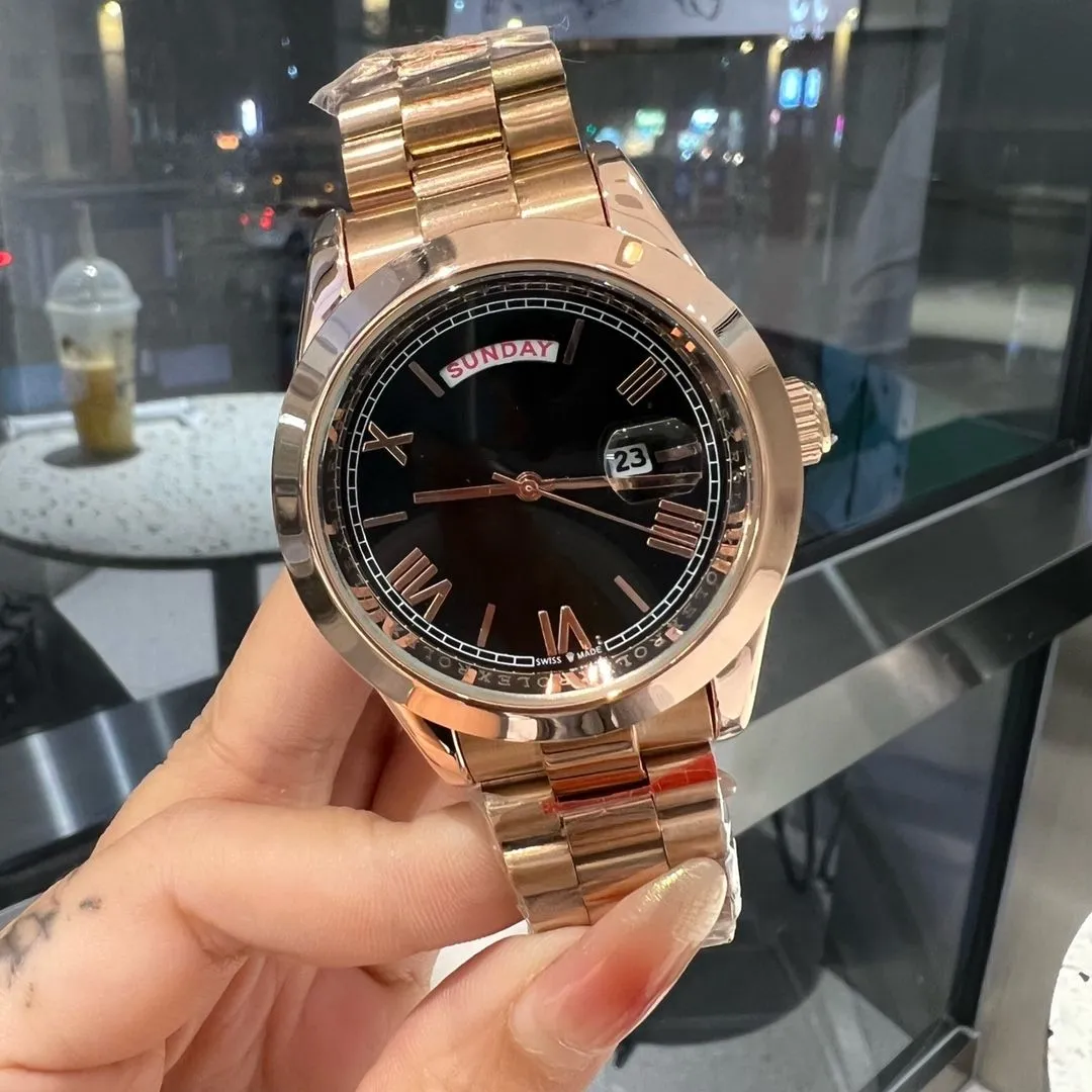 Mens watch watches high quality 41MM stainless steel designer luxury Limited Edition waterproof watches