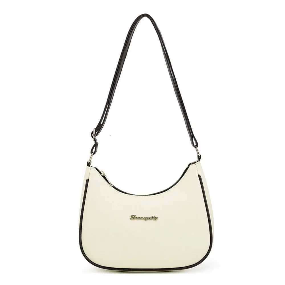 Ins Stylish Crossbody Bags Chic Leisure Underarm Bag Casual PU Leather Ladies Handbags for WomenW251117