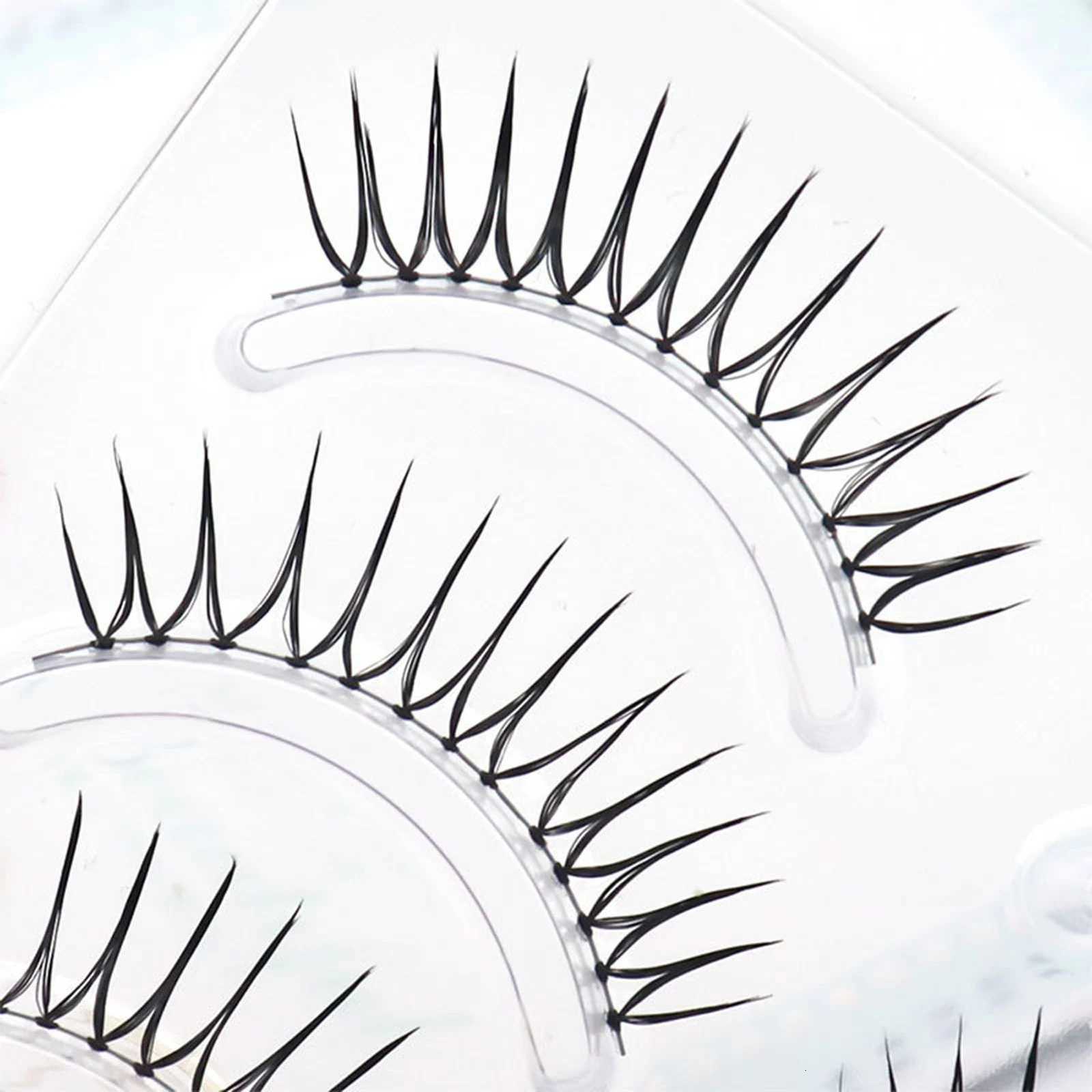 5pairs U Shape False Lashes Full Strip INS Korean Idol DIY False Eyelashes Natural Wispy Soft Lash ExtensionT251117