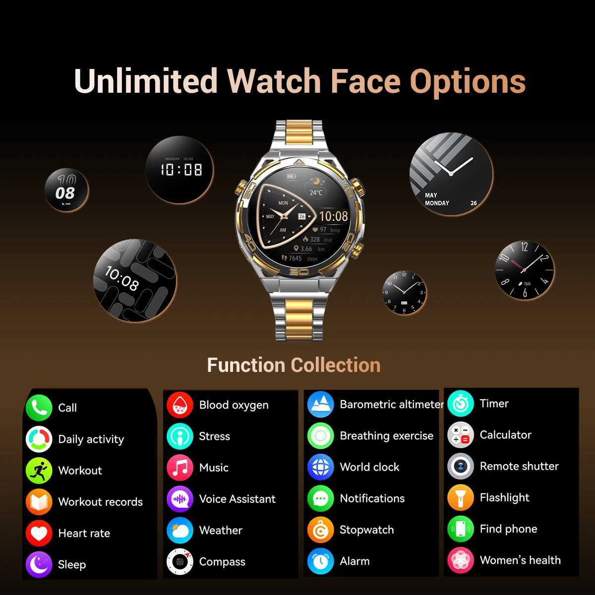 Blackview W90 Pro Outdoor Smart Watches with GPS 143 AMOLED Display 900mAh/ 20Days Standby Waterproof Sport Watch for MenM251117