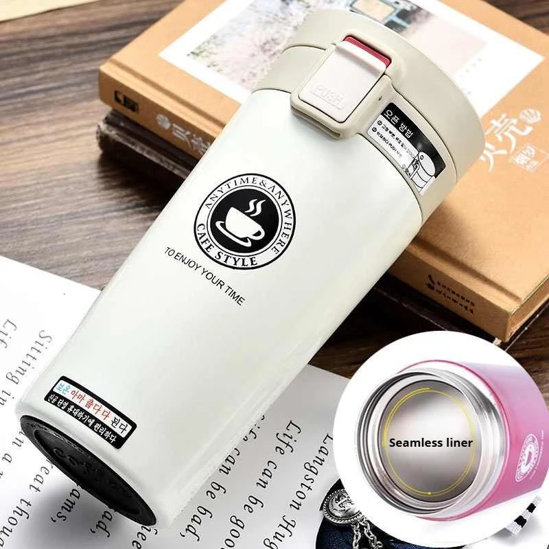 380510ML Coffee Cup Stainless Steel Thermo Bottle Car Thermal Outdoor Sports Vacuum Flask Keeps Cold and Heat Mug 251107 W260226