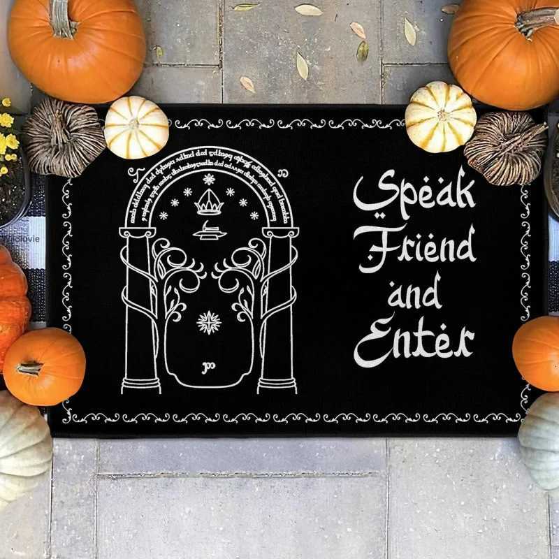 Lord of The Rings Doormat Non-Slip Machine Washable Carpet for Living Room Bedroom Bathroom Kitchen and Laundry RugM251117