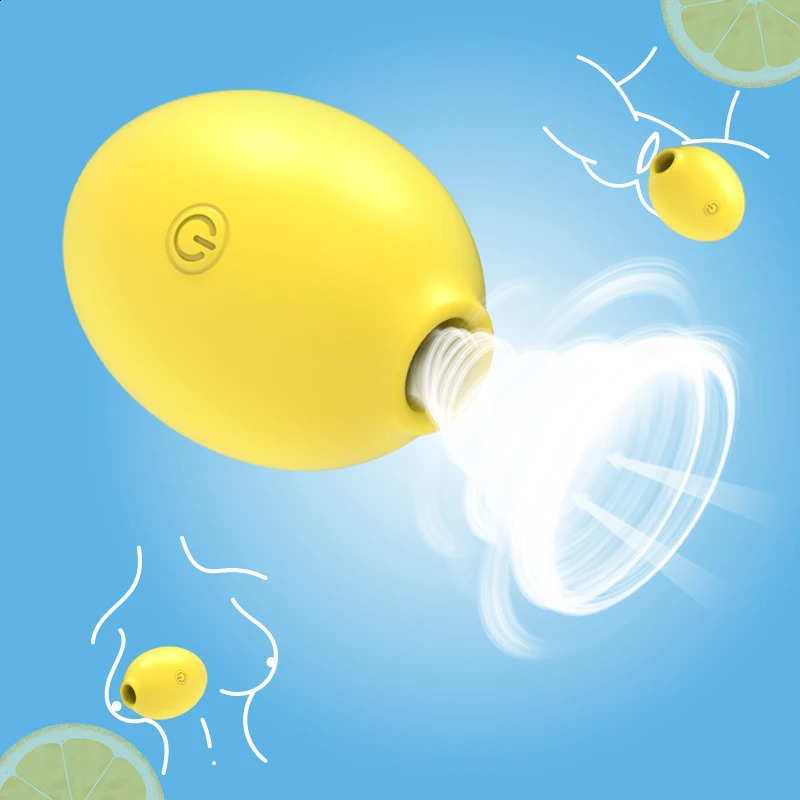 Licklip Clit suction cup lemon vibrator 10 power supply love egg Nipple stimulator 250417