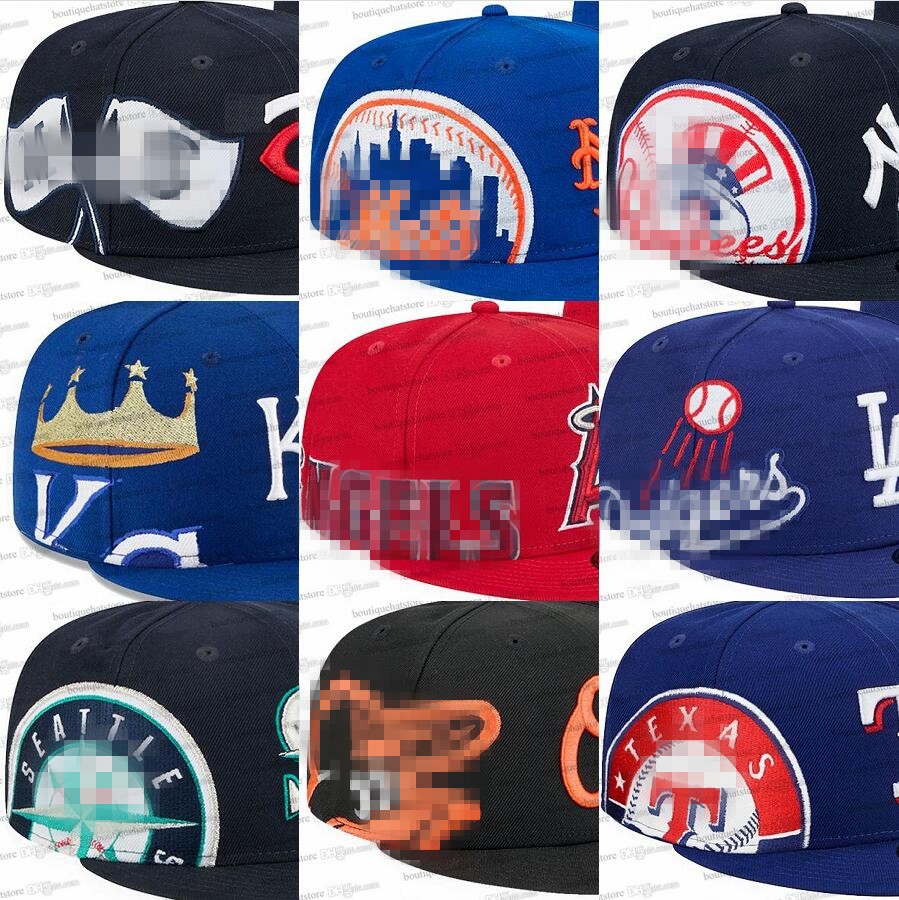 2025 All Team Baseball Adjustable Hat Men Women Vintage Flat Sport Snapback Caps Spring Training trucker cap Curved Brim Big logo embroidery Bone Chapeau Ap17-5