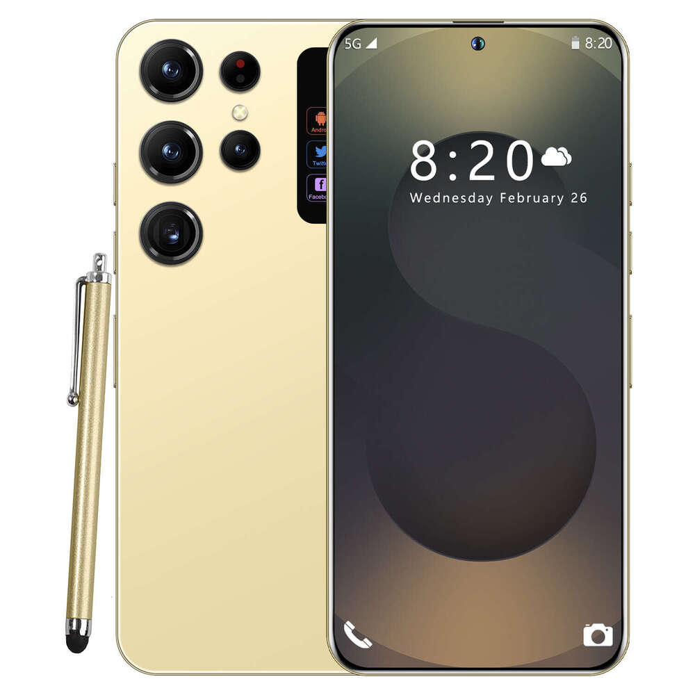 New Original Phones S26 ultra Smartphones 16GB+1TB Dual SIM Cellphone Mobile Face Unlock Android15 4G 5G Phone 6800mAh