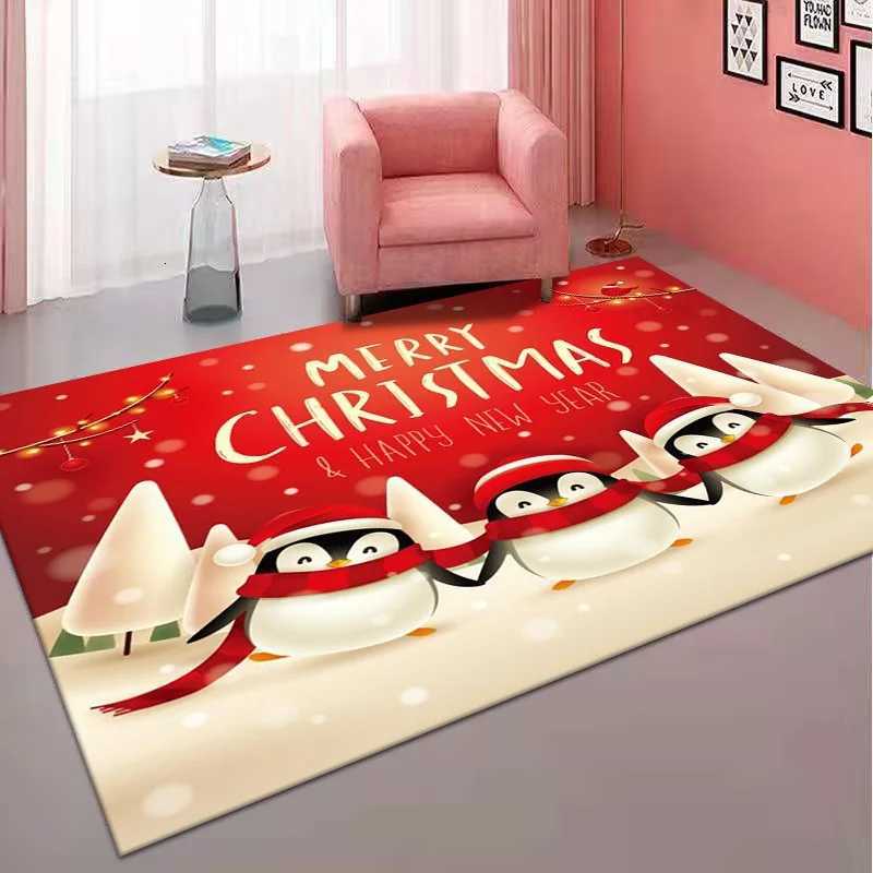 Christmas Decorations Carpet for Living Room Home Decor Sofa Table Large Area Rug Bedroom Entrance Doormat Bathroom Non-slip MatM251117