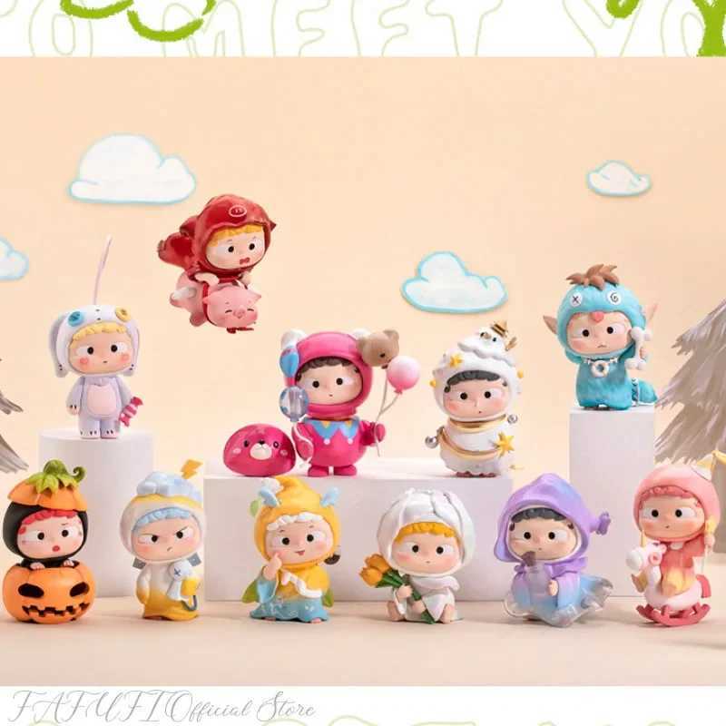 Heyone Ozai Nice To Meet You Series 2 Trendy Blind Box Toys Mystery Box Mistery Caixa Action Figure Surprise Cute Model Gift J251117