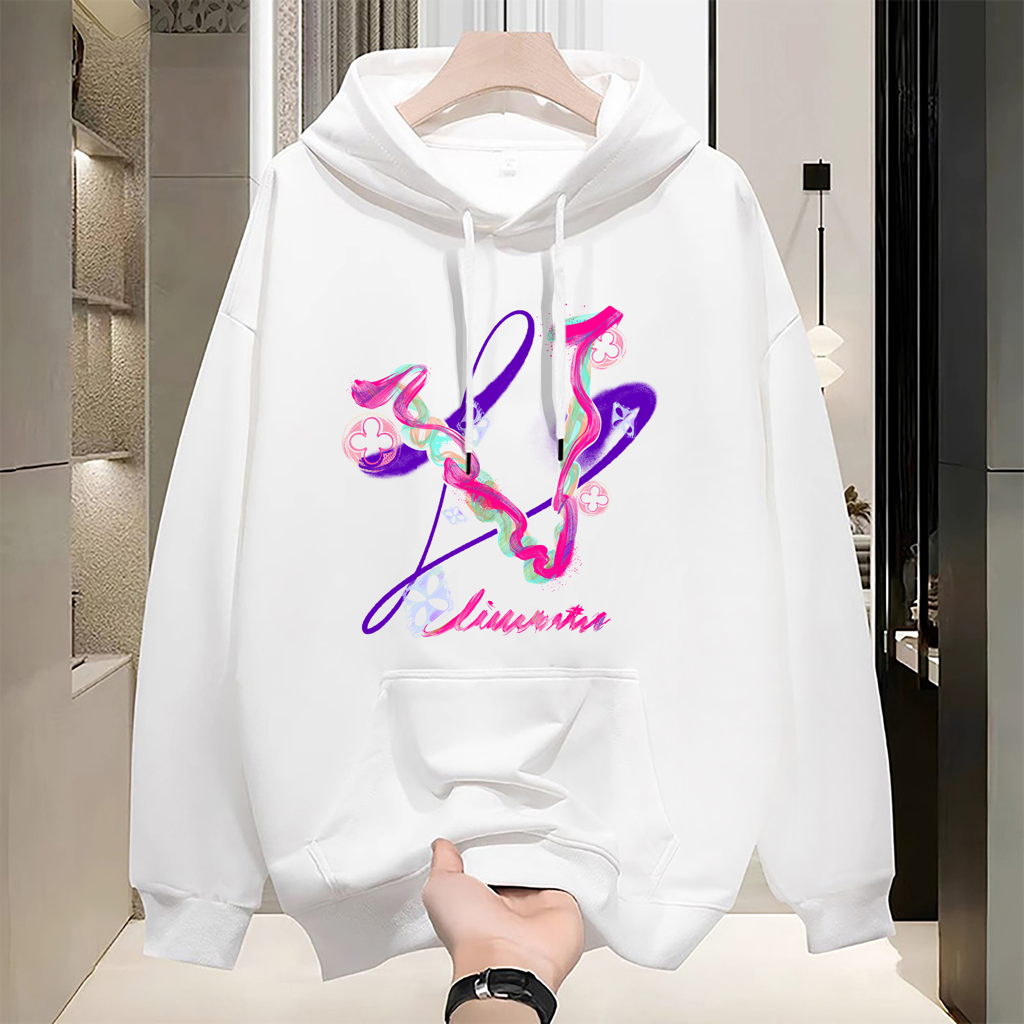 Designer Men's Hoodies Luxury Brands Casual Memories Collection Zip-Up Hoodie Grunge Streetwear Sweatshirt Men Top Goth Oversized Womens Clothing