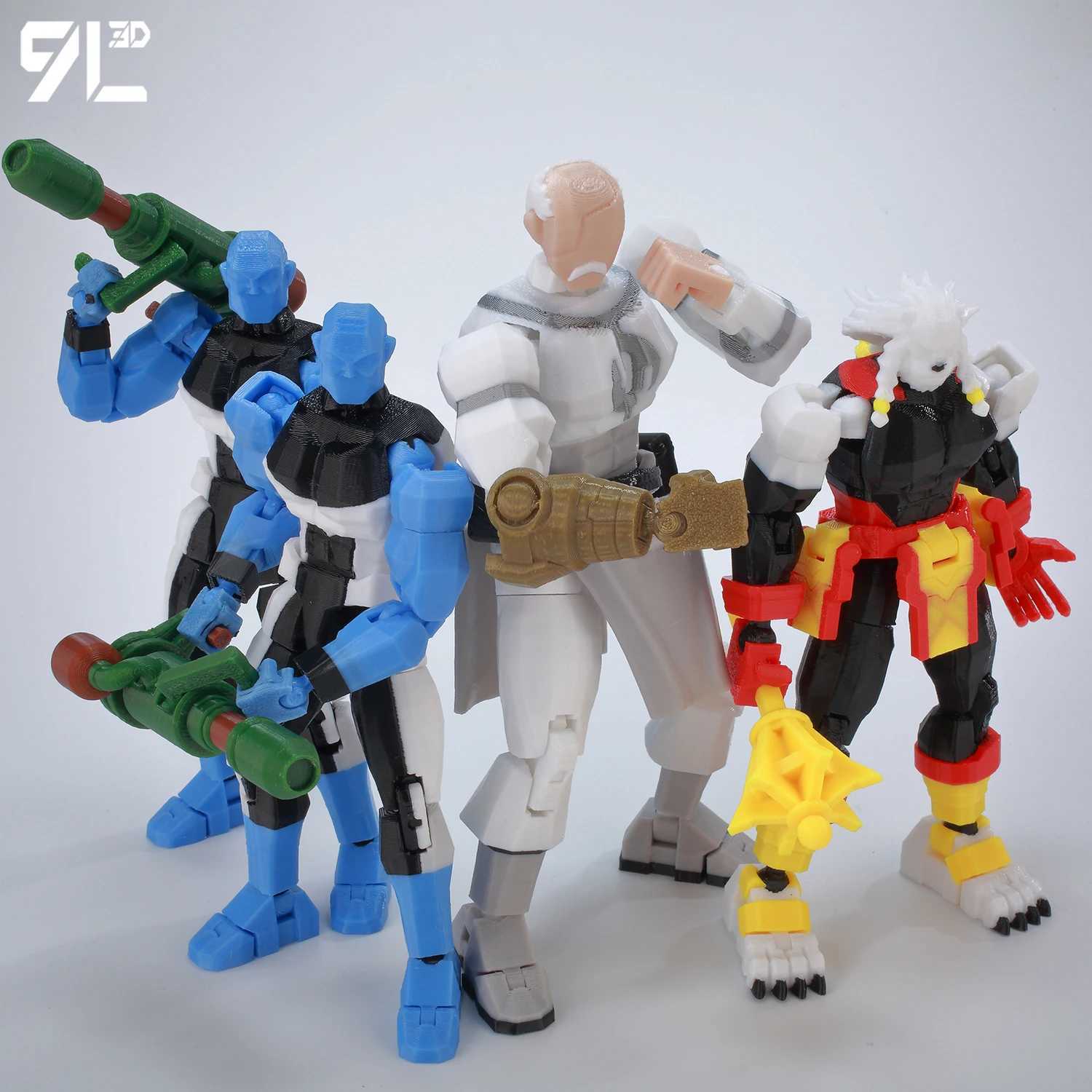 9LToyWodu Printed Superheroe Invincible 20 Anime Multi-Jointed Shapeshift Toys Action Figures Birthday Gifts for Anime Fans T13 C251117