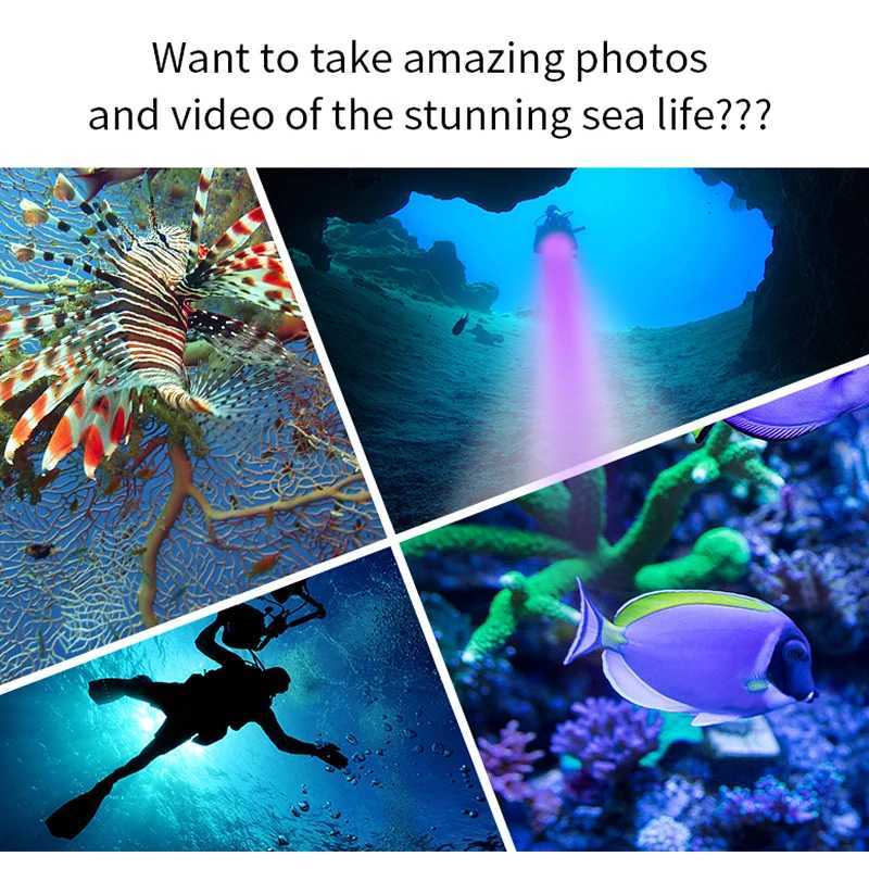 PURPLE UV LED Portable lamp powerful Aluminum Diving Torch Lamp Super Mini 9 LED Flashlight Black Ultraviolet Light Detector M251117