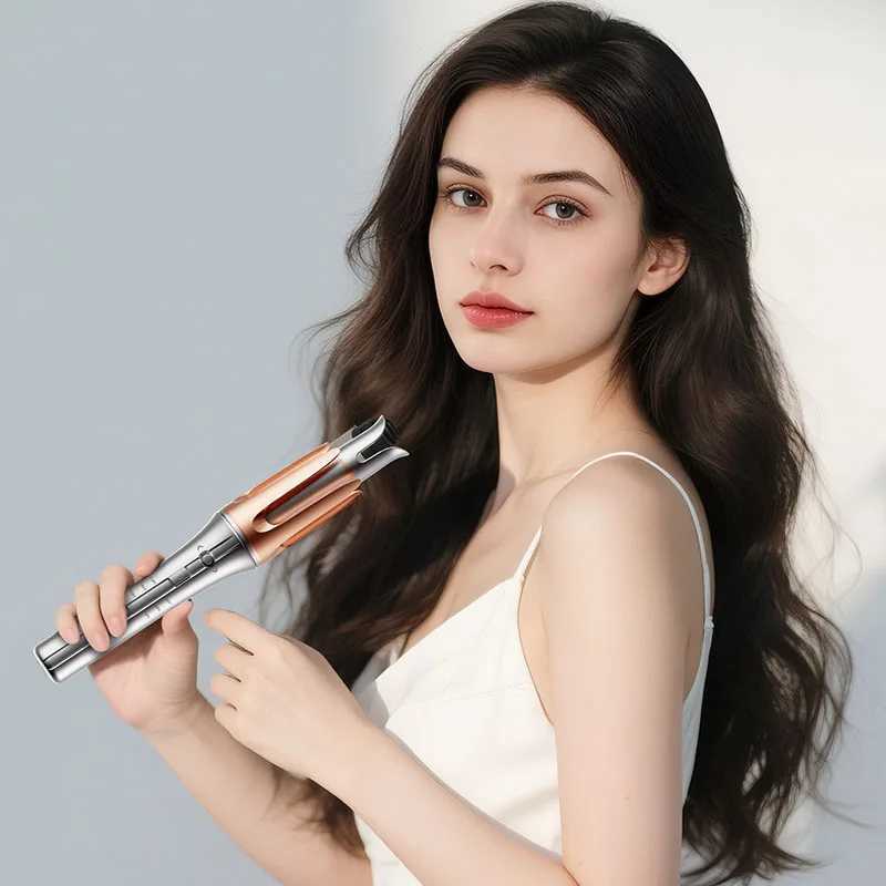 Automatic Curling Iron Large Curl Negative Ion Hair Styling Tool PTC Ceramic Auto Rotaiong Hair Curling Iron C251117