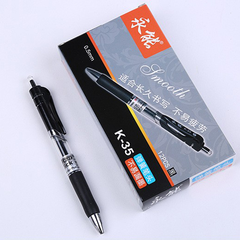 Office-Ready Retractable Gel Pen Featuring a Precise 0.5mm Point